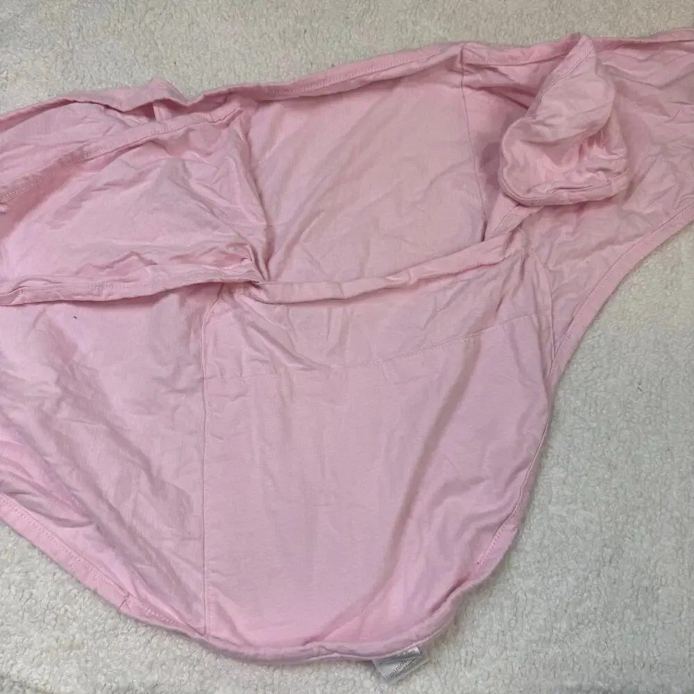 Miracle Baby MiracleBaby Pink Cotton Swaddle Wrap Blanket